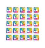 CombiCraft Breekmunten bedrukken met jouw ontwerp in full colour - per 1000 stuks