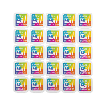 CombiCraft Breekmunten bedrukken met jouw ontwerp in full colour - per 1000 stuks