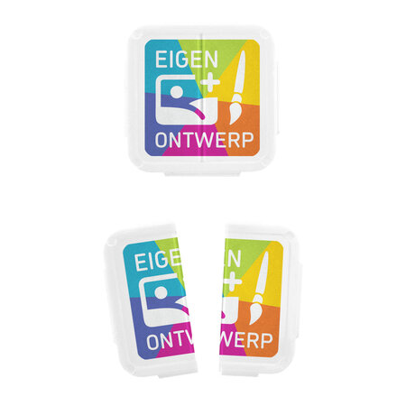 CombiCraft Breekmunten bedrukken met jouw ontwerp in full colour - per 1000 stuks