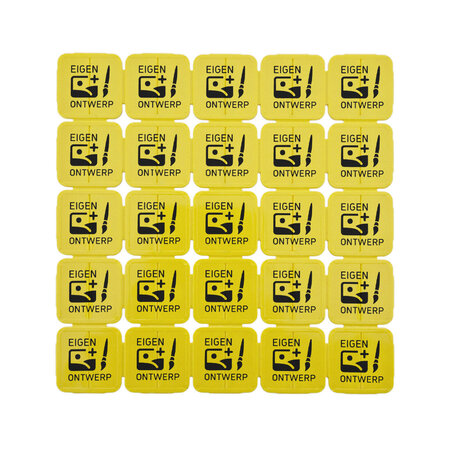 CombiCraft Breekmunten gerecycled plastic met jouw ontwerp - per 1000 stuks