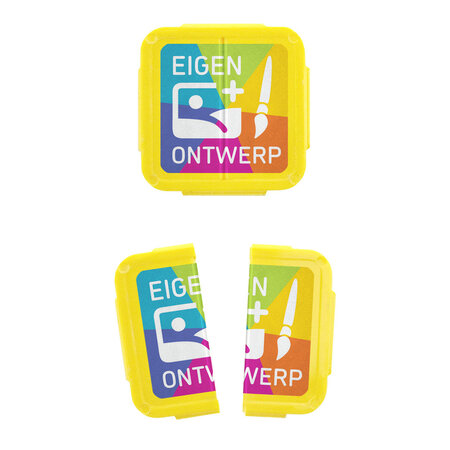 CombiCraft Breekmunten gerecycled plastic met jouw ontwerp in full colour - per 1000 stuks