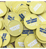 CombiCraft Plastic recycled munten met jouw eigen ontwerp Ø29mm