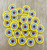 Kleine plastic munten Ø23mm met jouw eigen ontwerp vanaf 3000 stuks - per 1000 stuks