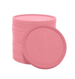 CombiCraft Blanco gerecycled plastic munten Ø29mm - per 100 stuks