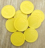 CombiCraft Plastic reliëfmunten Ø29mm met jouw ontwerp - per 1000 stuks