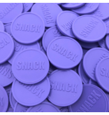 CombiCraft Plastic reliëfmunten met snack icoon Ø29mm - per 250 stuks