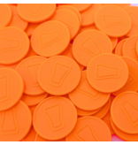 CombiCraft Plastic reliëfmunten met frisdrank icoon Ø29mm - per 250 stuks