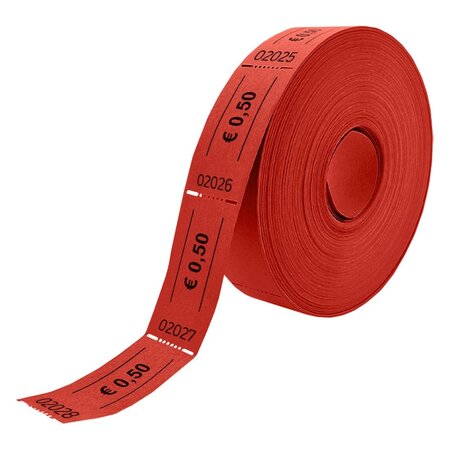 CombiCraft Consumptiebonnen op rol 57x30mm € 0,50 - per 1000 bonnen