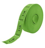 Consumptiebonnen op rol 57x30mm € 1,50 - per 1000 bonnen