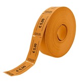 Consumptiebonnen op rol 57x30mm € 5 - per 1000 bonnen