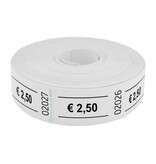 Consumptiebonnen op rol 57x30mm € 2,50 - per 1000 bonnen
