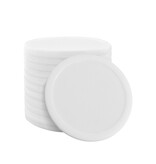 CombiCraft Blanco plastic munten Ø28mm wit - per 100 stuks