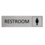 Aluminium deurbordje Vrouwen restroom 165 x 45 mm - per 1 stuk