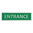 Aluminium deurbordje Entrance 165 x 45 mm - per 1 stuk