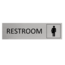 CombiCraft Aluminium deurbordje Restroom 165 x 45 mm - per 1 stuk