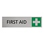 CombiCraft Aluminium deurbordje First aid 165 x 45 mm - per 1 stuk