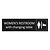 Zwart aluminium deurbordje Women's restroom with changing table