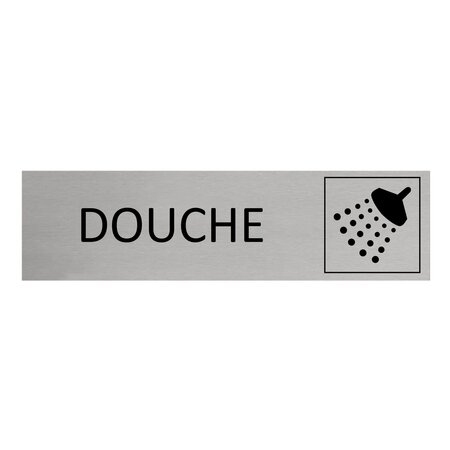 CombiCraft Aluminium deurbordje Douche 165 x 45 mm - per 1 stuk