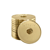 Naslag Miele muntjes 1699370 - 100 stuks