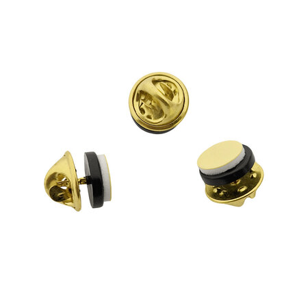 CombiCraft Vlindersluiting met tape goudkleurig - per stuk