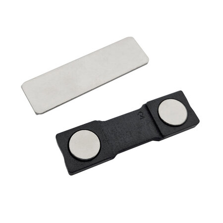 Losse magneet voor naambadges 45x13mm - per 1 stuk