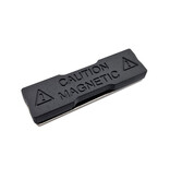 Losse magneet voor naambadges 45x13mm - per 1 stuk