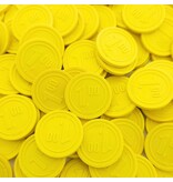 CombiCraft Plastic reliëfmunten met bedrag € 1 Ø23mm - per 250 stuks