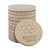 Consumptiemunten recycle hout - 100 stuks