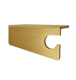 CombiCraft Blanco sleutelhaakje met ophanggat van messing - per 1 stuk