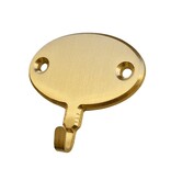 CombiCraft Blanco sleutelhaakje ovaal van messing - per 1 stuk