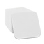 CombiCraft Blanco plastic munten vierkant 38x38mm wit - per 100 stuks