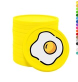 CombiCraft Gekleurde ontbijt/eitje consumptiemunten Ø29mm - per 100 stuks