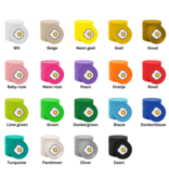 CombiCraft Gekleurde ontbijt/eitje consumptiemunten Ø29mm - per 100 stuks