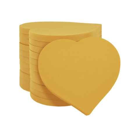 CombiCraft Blanco hartvormige munten 40x40mm - per 100 stuks