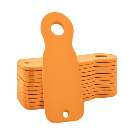 Blanco kunststof Caddy-Key winkelwagenmunten €1 formaat - per 50 stuks