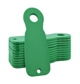 Blanco kunststof Caddy-Key winkelwagenmunten €1 formaat - per 50 stuks