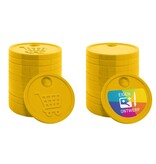 Plastic winkelwagenmunt €0,50 formaat bedrukken met eigen ontwerp - per 100 stuks