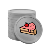 CombiCraft Gekleurde gebak consumptiemunten Ø29mm - 100 stuks