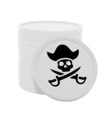 CombiCraft Gekleurde piratenmunt consumptiemunten Ø29mm - 100 stuks