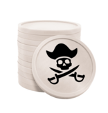 CombiCraft Gekleurde piratenmunt consumptiemunten Ø29mm - 100 stuks