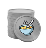 CombiCraft Gekleurde soep consumptiemunten Ø29mm - 100 stuks