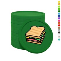 Consumptiemunten tosti - 100 stuks