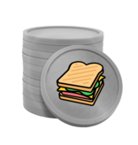 CombiCraft Gekleurde sandwich consumptiemunten Ø29mm - 100 stuks