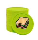 CombiCraft Gekleurde sandwich consumptiemunten Ø29mm - 100 stuks