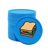 CombiCraft Gekleurde sandwich consumptiemunten Ø29mm - 100 stuks