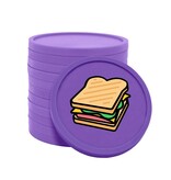 CombiCraft Gekleurde sandwich consumptiemunten Ø29mm - 100 stuks