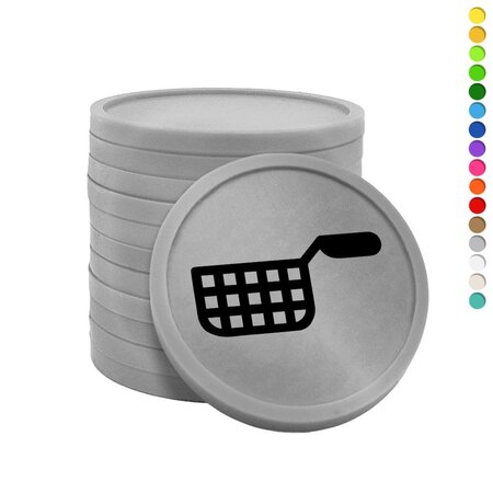 Gekleurde snack consumptiemunten Ø29mm - 100 stuks