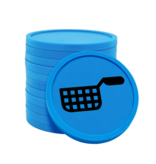 CombiCraft Gekleurde snack consumptiemunten Ø29mm - 100 stuks