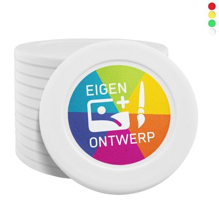 CombiCraft Ronde munten Ø40mm met jouw eigen ontwerp - per 100 stuks