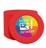 Ronde munten Ø40mm met jouw eigen ontwerp - per 100 stuks